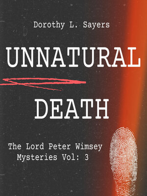 cover image of Unnatural Death